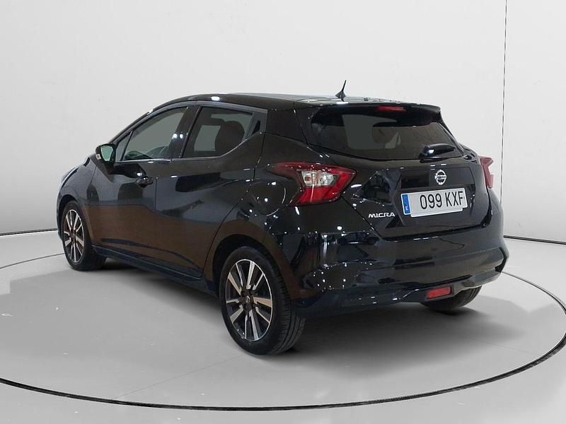 Usado Nissan Micra Acenta 101 CV (74 kW) 2019 Negro Utilitario
