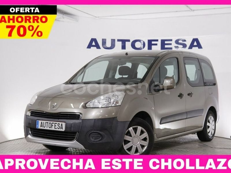 Beige Usado 2015 Peugeot Partner Tepee Active Monovolumen | 8250 € (Super precio) - Imagen 1/4