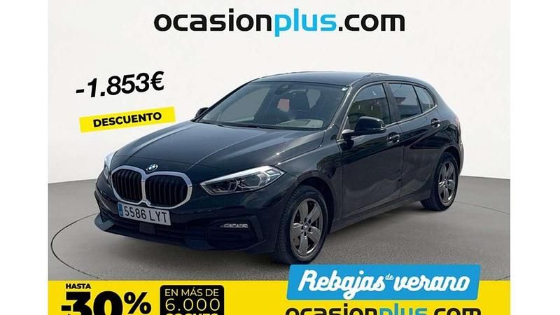 Negro Usado 2022 BMW 116 Utilitario | 18.537 € (Precio justo) - Imagen 1/4