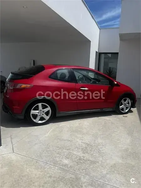 Usado Honda Civic Type S 140 CV (102 kW) 2007 Rojo Berlina