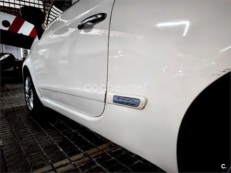 Usado Fiat 500 Lounge 105 CV (77 kW) 2014 Blanco Berlina