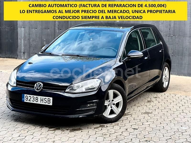 Usado VW Golf VII Advance 105 CV (77 kW) 2013 Negro Berlina