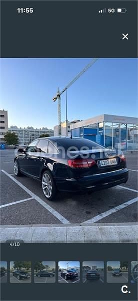 Usado Audi A6 170 CV (125 kW) 2009 Azul Berlina