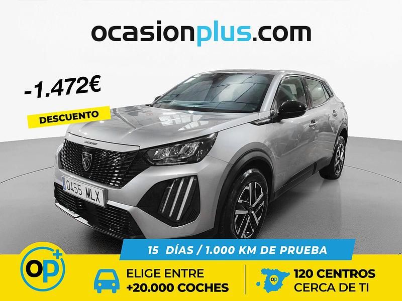 Usado Peugeot 2008 Active 100 CV (73 kW) 2023 Gris SUV