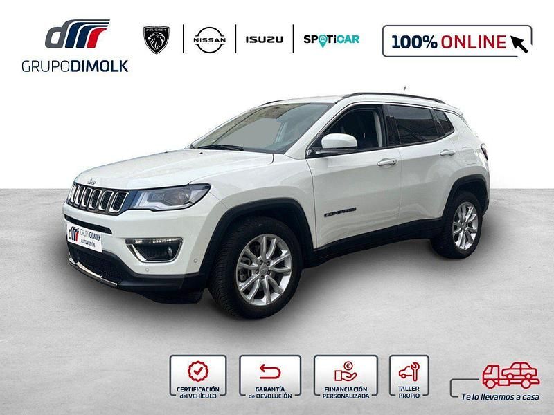 Blanco Usado 2020 Jeep Compass Limited SUV | 22.400 € (Caro) - Imagen 1/4