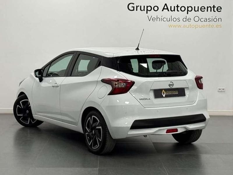 Usado Nissan Micra Acenta 92 CV (67 kW) 2022 Blanco Utilitario