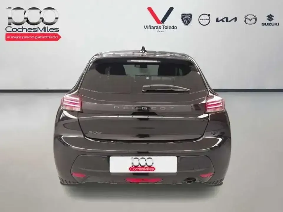 Nuevo Peugeot 208 Allure 100 CV (73 kW) 2025 Negro Utilitario