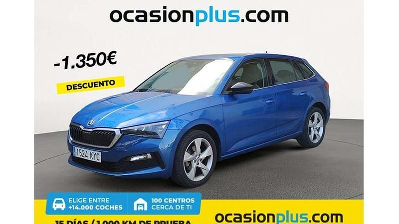 Azul Usado 2019 Skoda Scala Ambition Utilitario | 13.500 € (Precio justo) - Imagen 1/4