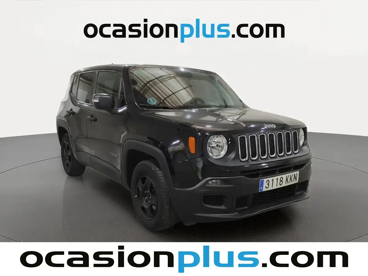 Usado Jeep Renegade Sport 110 CV (80 kW) 2018 Negro SUV