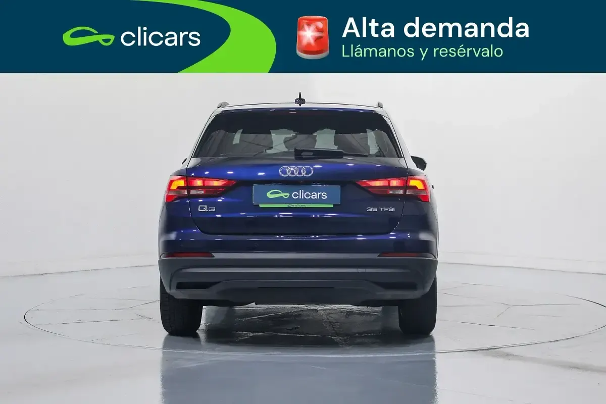 Usado Audi Q3 150 CV (110 kW) 2021 Azul SUV