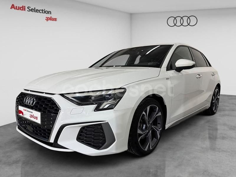 Blanco Usado 2021 Audi A3 S-Line Berlina | 28.000 € (Precio justo) - Imagen 1/4