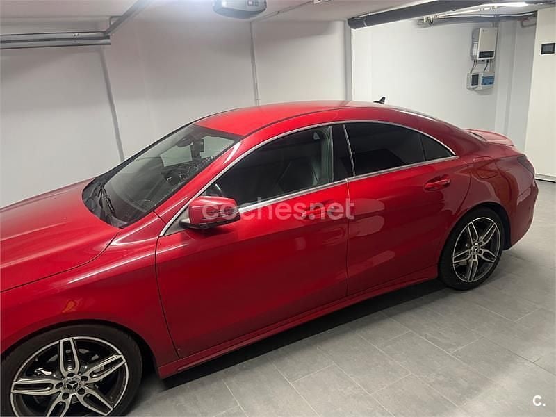 Usado Mercedes CLA200 136 CV (100 kW) 2018 Rojo Berlina