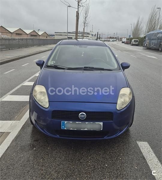 Usado Fiat Grande Punto Sport 90 CV (66 kW) 2007 Azul Utilitario