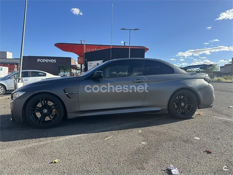 Usado BMW M4 Cabriolet 431 CV (317 kW) 2015 Gris / plata Descapotable