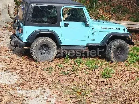 Usado Jeep Wrangler 143 CV (105 kW) 2006 Azul SUV