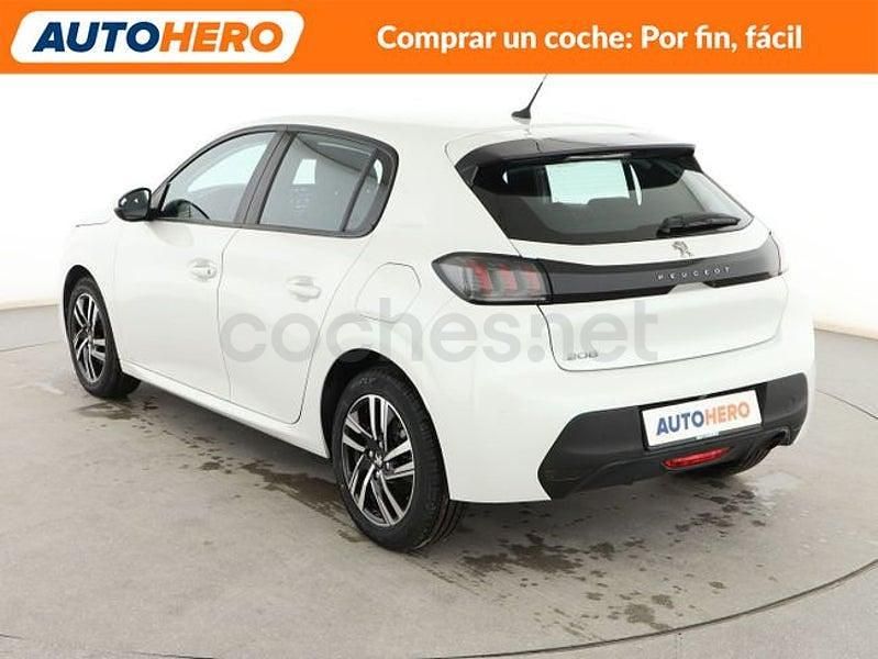 Usado Peugeot 208 Allure 101 CV (74 kW) 2020 Blanco Utilitario