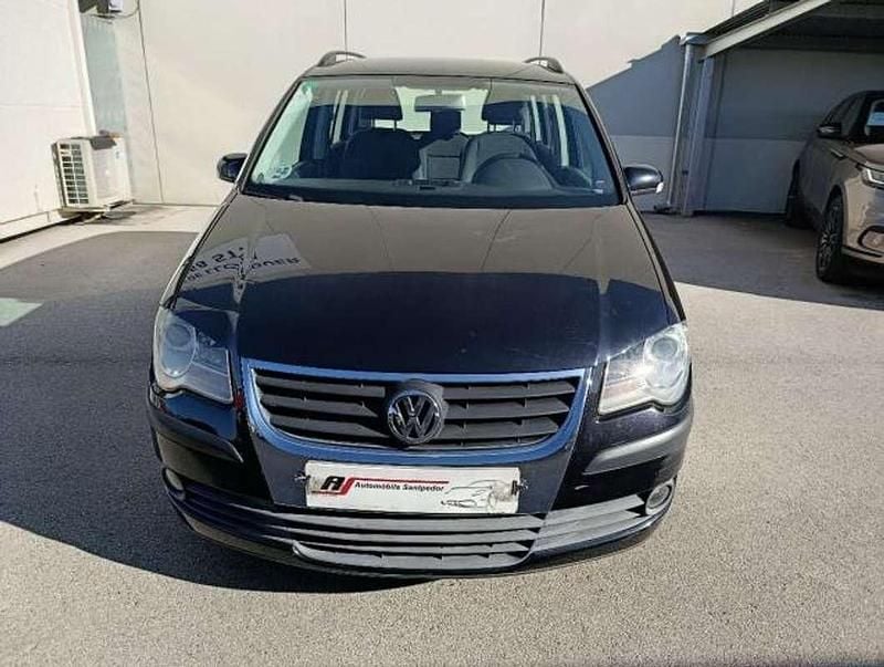 Negro Usado 2007 VW Touran Highline Monovolumen | 5200 € (Buen precio) - Imagen 1/4