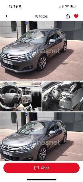 Usado Citroën C4 Feel 110 CV (80 kW) 2015 Gris / plata Berlina