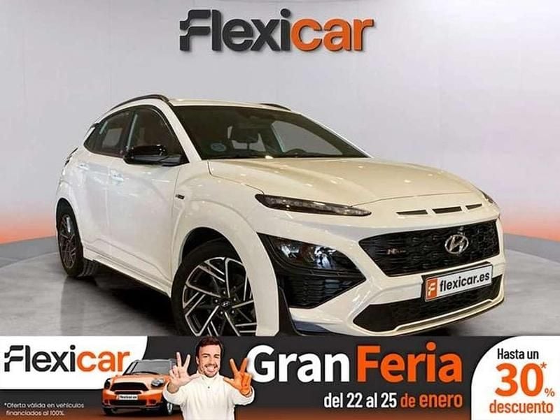 Blanco Usado 2023 Hyundai Kona N Line SUV | 15.790 € (Super precio) - Imagen 1/4