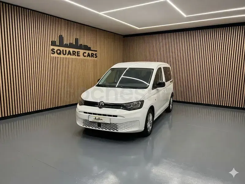 Usado VW Caddy Edition 102 CV (75 kW) 2021 Blanco Monovolumen