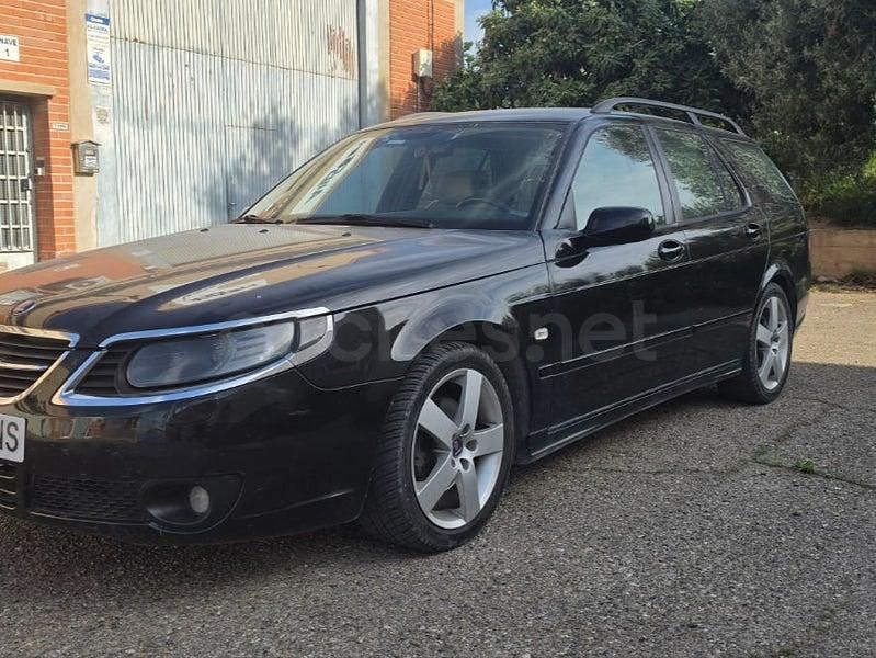 Usado Saab 9-5 Vector 150 CV (110 kW) 2008 Negro Familiar
