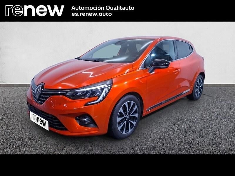 Usado Renault Clio V Techno 90 CV (66 kW) 2023 Naranja Berlina