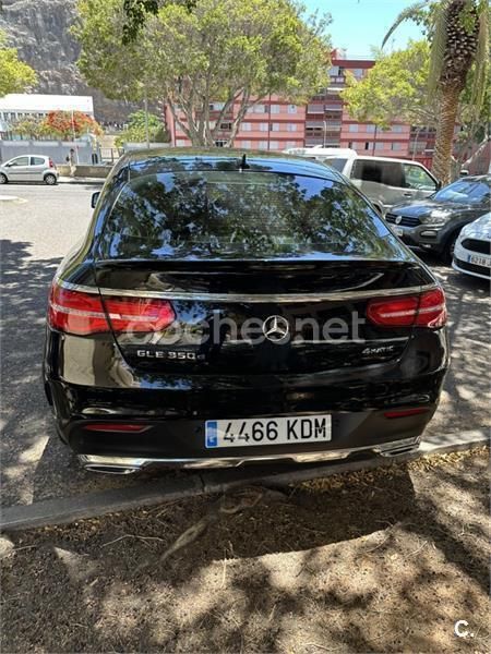 Usado Mercedes GLE350 258 CV (189 kW) 2017 Negro Coupe