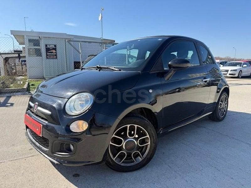 Usado Fiat 500C 69 CV (50 kW) 2015 Negro Descapotable