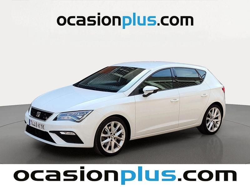 Usado Seat Leon FR 150 CV (110 kW) 2019 Blanco Utilitario