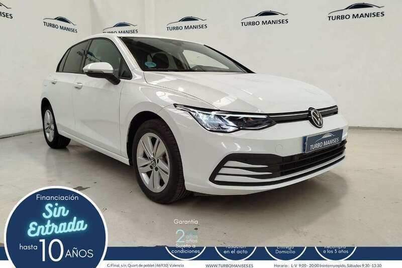 Amarillo Usado 2023 VW Golf VIII Life Utilitario | 24.990 € (Precio justo) - Imagen 1/4