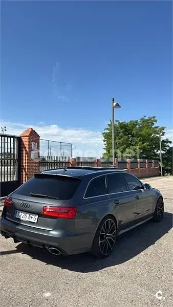 Usado Audi A6 S-Line 245 CV (180 kW) 2014 Gris / plata Familiar