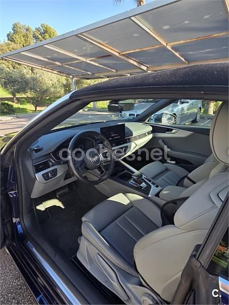 Usado Audi A5 Cabriolet Premium 190 CV (139 kW) 2020 Azul Descapotable