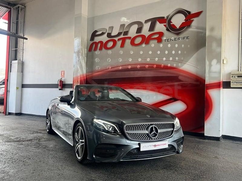 Usado Mercedes E220 194 CV (142 kW) 2020 Gris / plata Descapotable