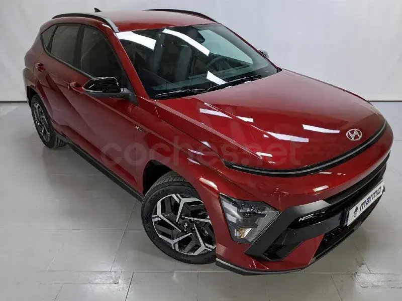 Usado Hyundai Kona N Line 138 CV (101 kW) 2024 Rojo SUV