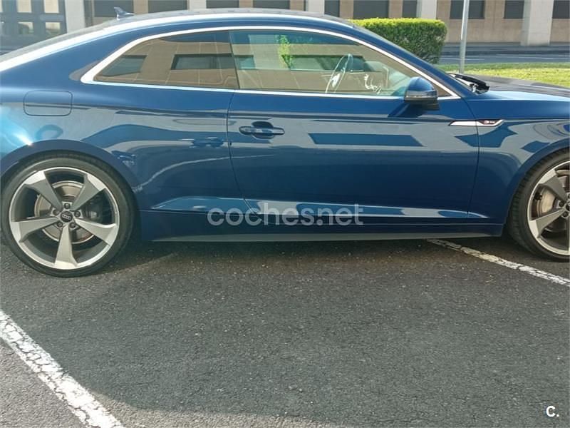 Usado Audi A5 S-Line 190 CV (139 kW) 2018 Azul Coupe