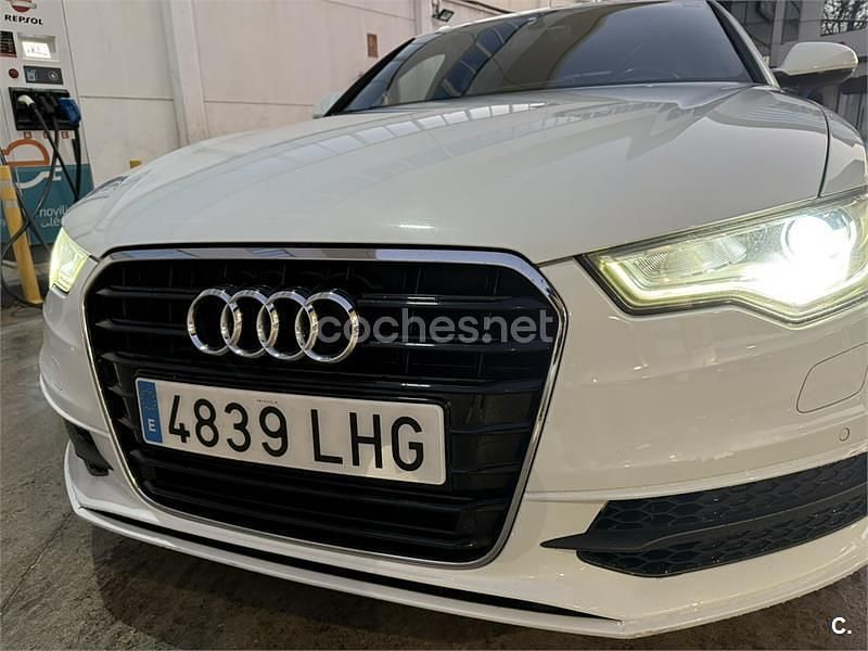 Usado Audi A6 177 CV (130 kW) 2012 Blanco Familiar