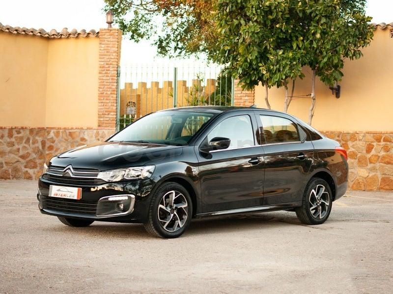 Usado Citroën C-Elysee I PureTech 82 CV (60 kW) 2018 Negro Berlina