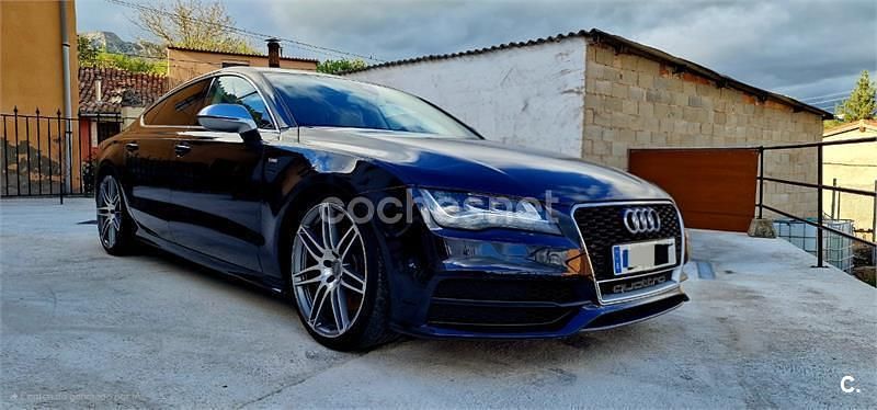 Usado Audi A7 Sportback S-Line 313 CV (230 kW) 2013 Etiqueta b (amarilla) Utilitario