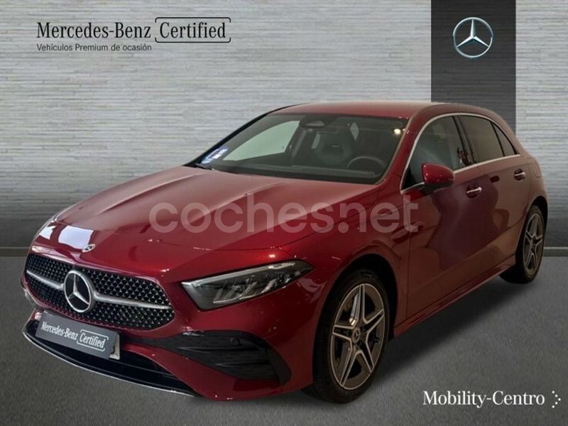 Manufaktur rojo patagonia Usado 2024 Mercedes A250 AMG line Berlina | 42.900 € (Caro) - Imagen 1/4