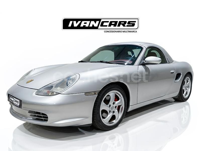 Usado Porsche Boxster 204 CV (150 kW) 1997 Gris / plata Descapotable