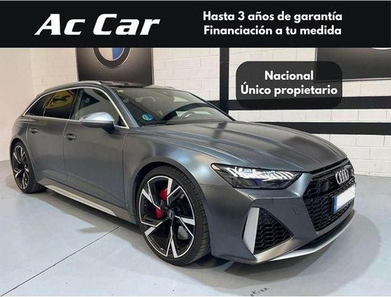 Usado Audi RS6 Exclusive 600 CV (441 kW) 2020 Gris Familiar