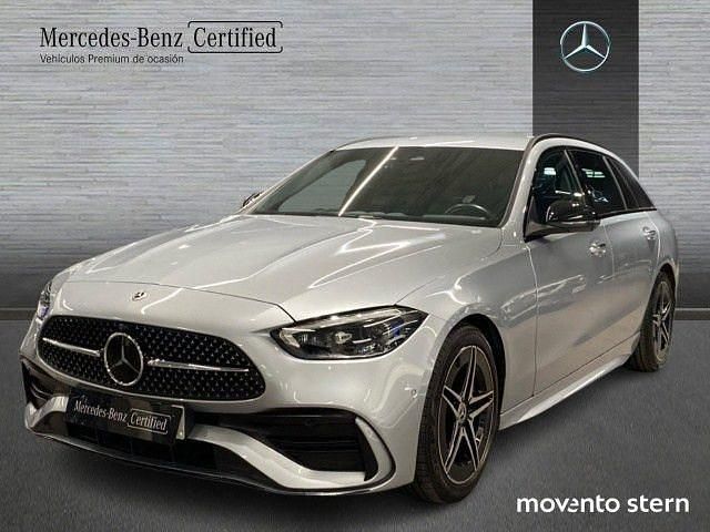 Usado Mercedes C220 200 CV (147 kW) 2022 Plata hightech Familiar