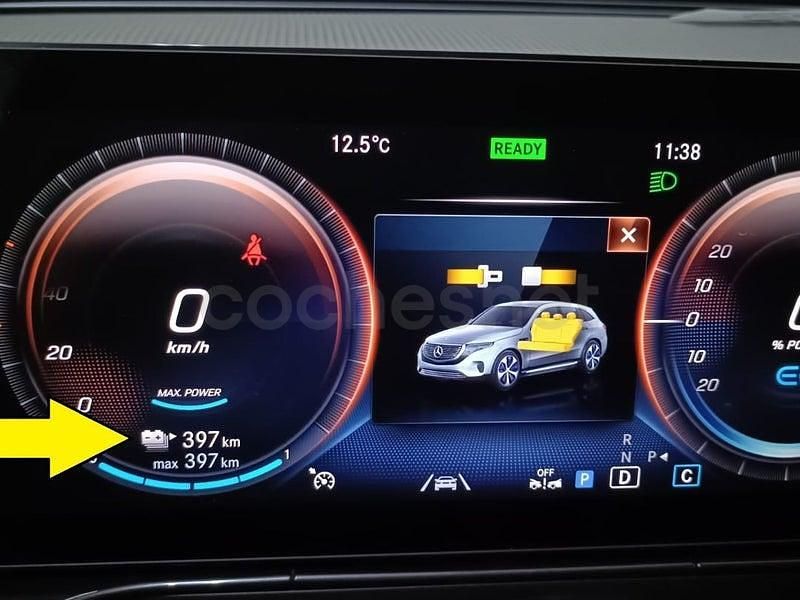Usado Mercedes EQC400 300 kW (408 CV) 2022 Eléctrico SUV