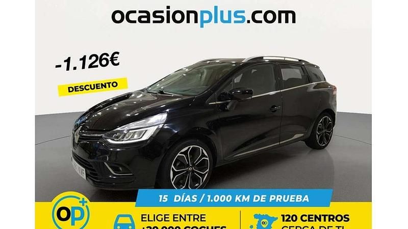 Usado Renault Clio GrandTour Zen 90 CV (66 kW) 2019 Negro Familiar