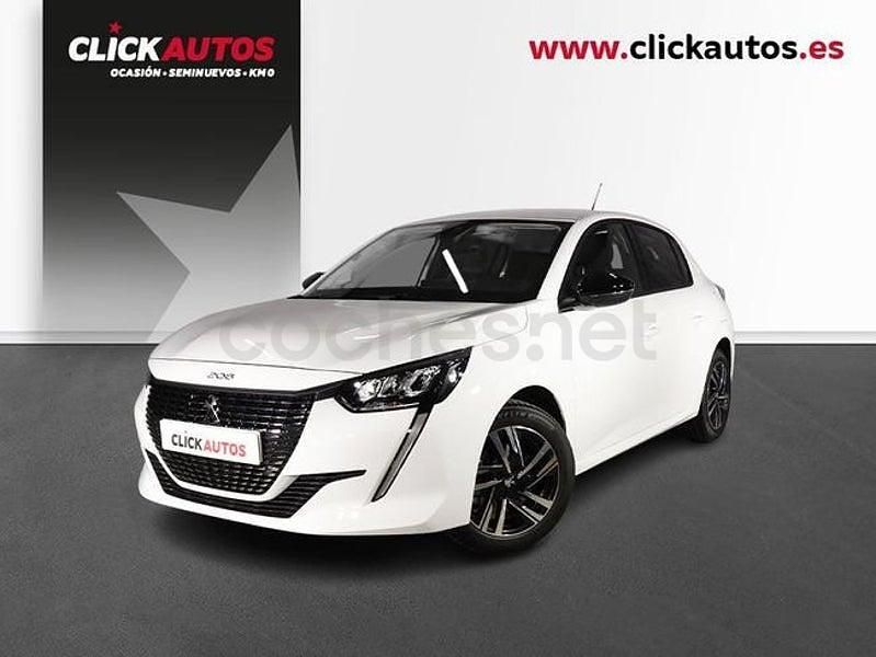 Usado Peugeot 208 Allure 100 CV (73 kW) 2023 Blanco Utilitario