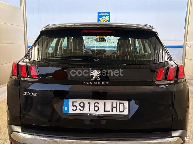 Negro Usado 2020 Peugeot 3008 Active SUV | 8500 € (Super precio) - Imagen 1/4