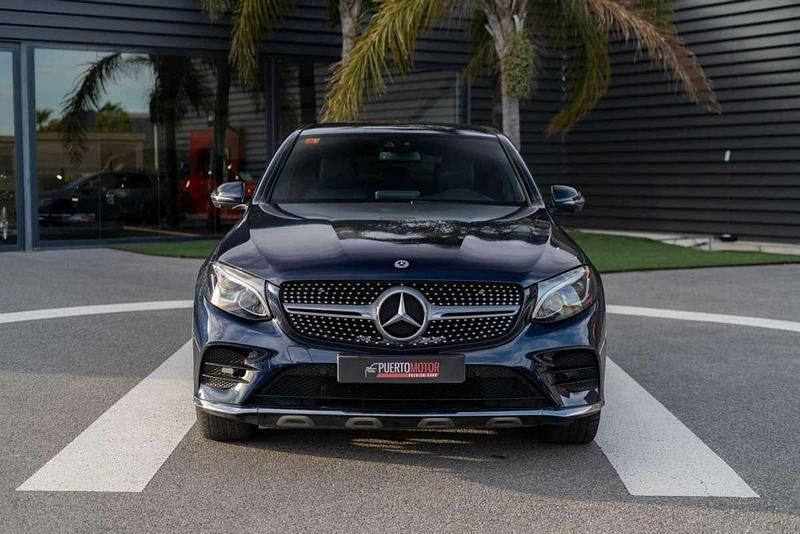 Usado Mercedes GLC220 194 CV (142 kW) 2019 Azul Coupe