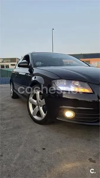 Usado Audi A3 Ambition 140 CV (102 kW) 2007 Negro Utilitario