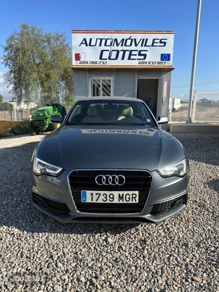 Gris Usado 2012 Audi A5 Cabriolet Descapotable | 19.700 € (Precio justo) - Imagen 1/4