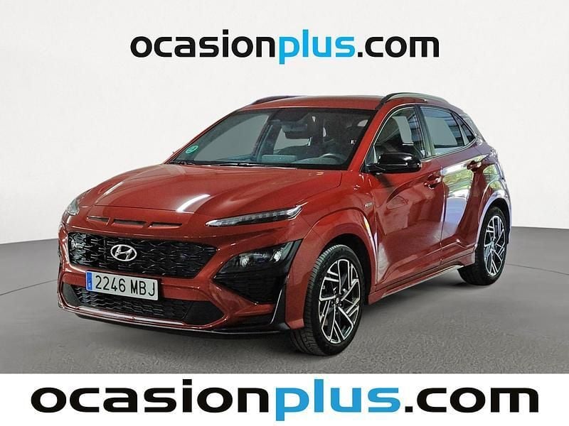 Rojo Usado 2022 Hyundai Kona N Line SUV | 19.991 € (Precio justo) - Imagen 1/4